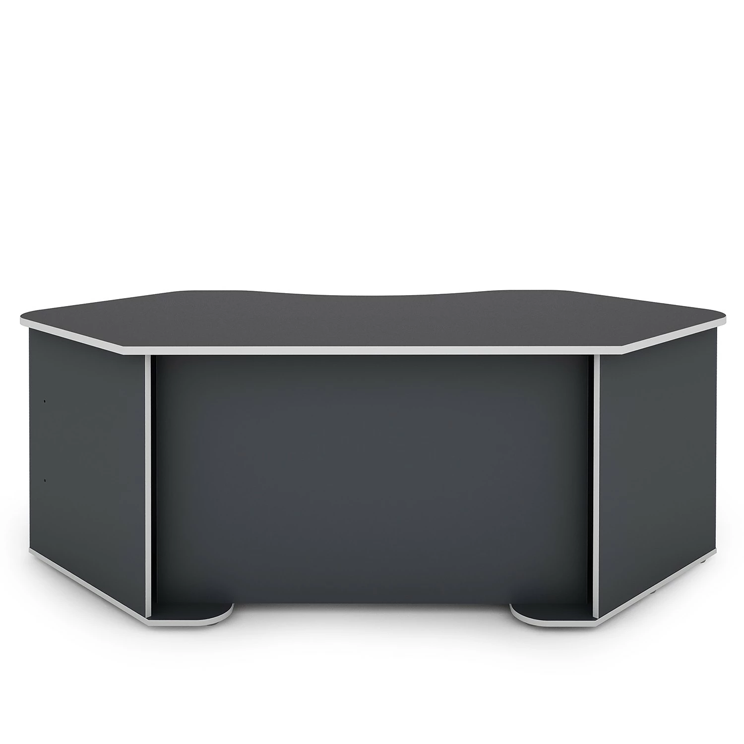 Furnitive Eckschreibtisch Crosswoods - Anthrazit / Weiß 7 Furnitive Eckschreibtisch Crosswoods - Anthrazit / Weiß – Bild 5