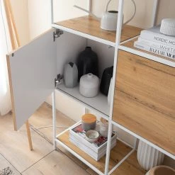 Fredriks Regal Meon III - Eiche Dekor - Breite: 101 cm -Möbel Verkäufe 2024 1000213233 201124 10312000021 DETAILS P000000001000213233