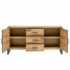 Naturoo Sideboard Ironwood I - Echtholzfurnier / Metall - Alteiche / Grau -Möbel Verkäufe 2024 1000213242 200512 14005600054 DETAILS P000000001000213242