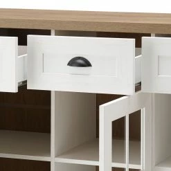 Norrwood Sideboard Proville I - Eiche Weiß Dekor / Eiche Dekor -Möbel Verkäufe 2024 1000213890 200525 13141600101 DETAILS P000000001000213890