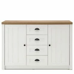 Norrwood Sideboard Proville II - Eiche Weiß Dekor / Eiche Dekor -Möbel Verkäufe 2024 1000213899 200525 13152000161 DETAILS P000000001000213899