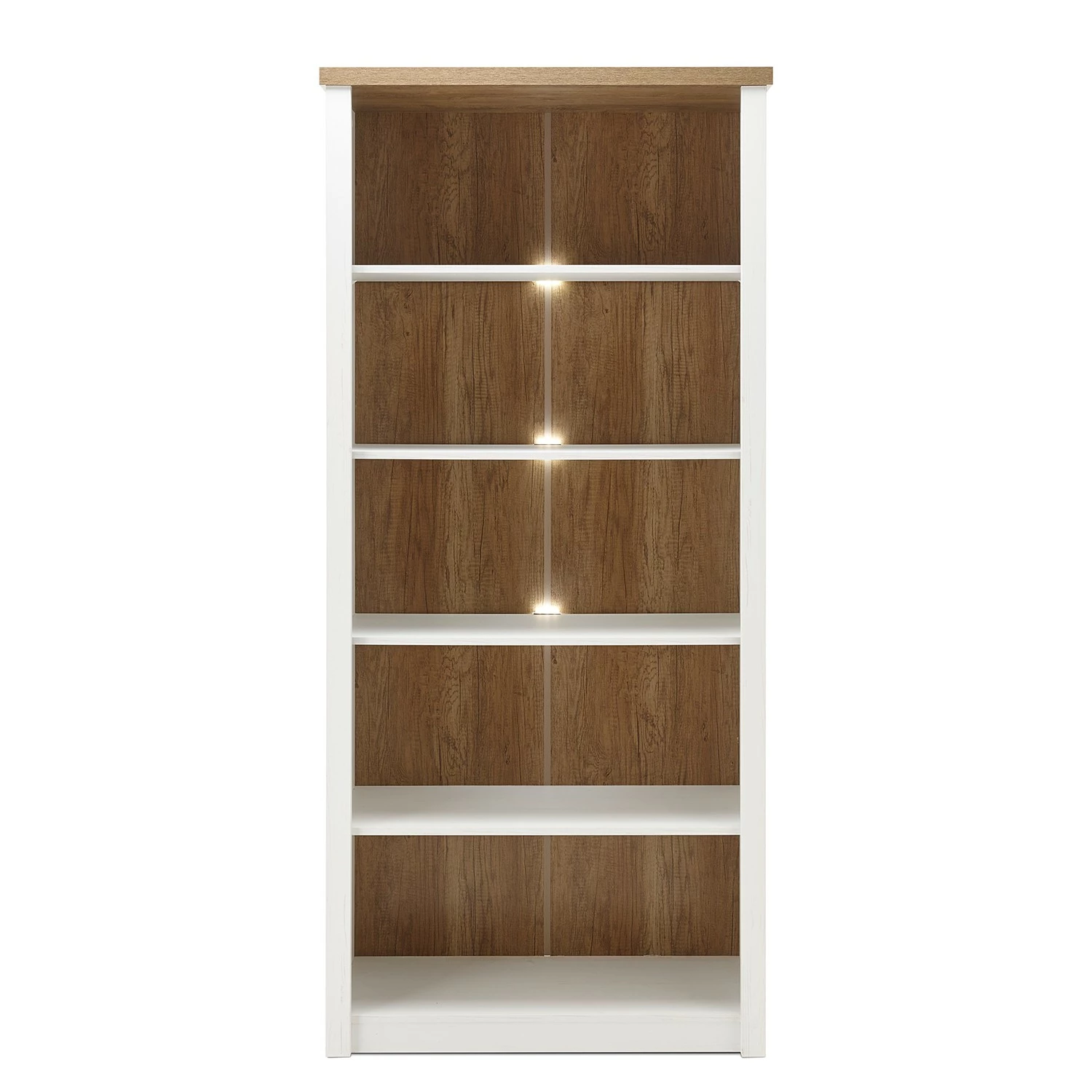 Norrwood Regal Proville I - Eiche Weiß Dekor / Eiche Dekor 8 Norrwood Regal Proville I - Eiche Weiß Dekor / Eiche Dekor – Bild 6