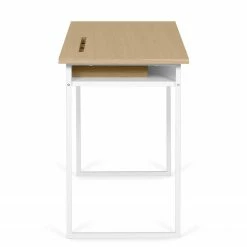 Temahome Schreibtisch Bristol - Eiche teilmassiv / Metall - Eiche / Weiß -Möbel Verkäufe 2024 1000214020 200527 06045300048 DETAILS P000000001000214020