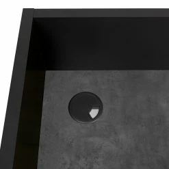 Temahome Schreibtisch Volga - Metall - Beton Dekor Schwarz / Schwarz -Möbel Verkäufe 2024 1000214021 200527 06050200060 DETAILS P000000001000214021