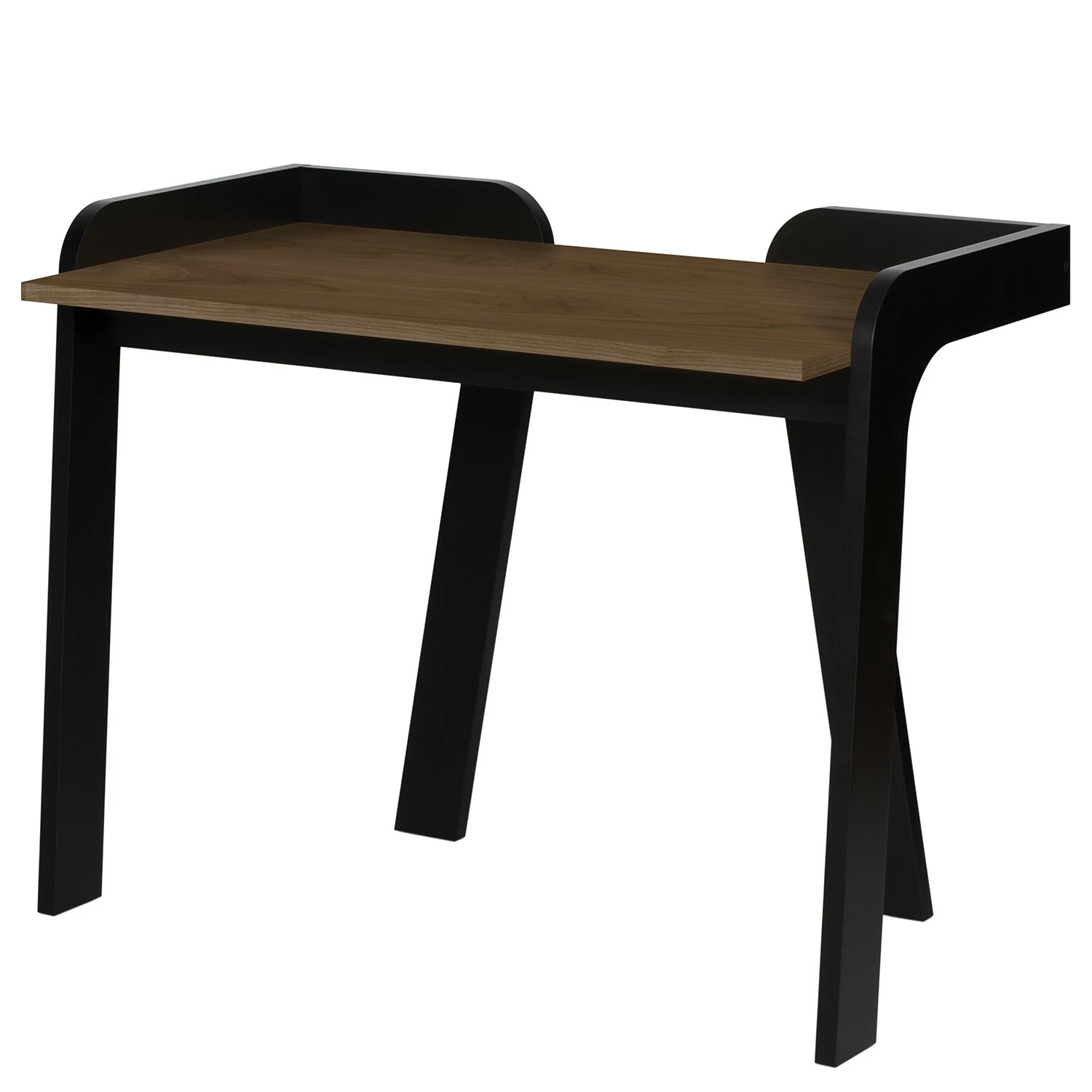 Temahome Schreibtisch Maya - Nussbaum / Schwarz 3 Temahome Schreibtisch Maya - Nussbaum / Schwarz