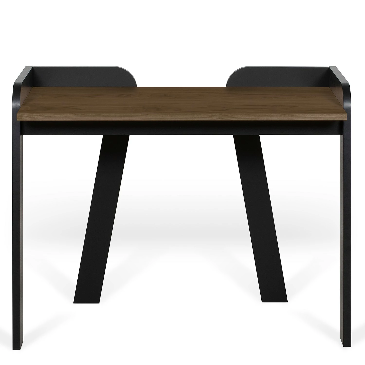 Temahome Schreibtisch Maya - Nussbaum / Schwarz 4 Temahome Schreibtisch Maya - Nussbaum / Schwarz – Bild 2