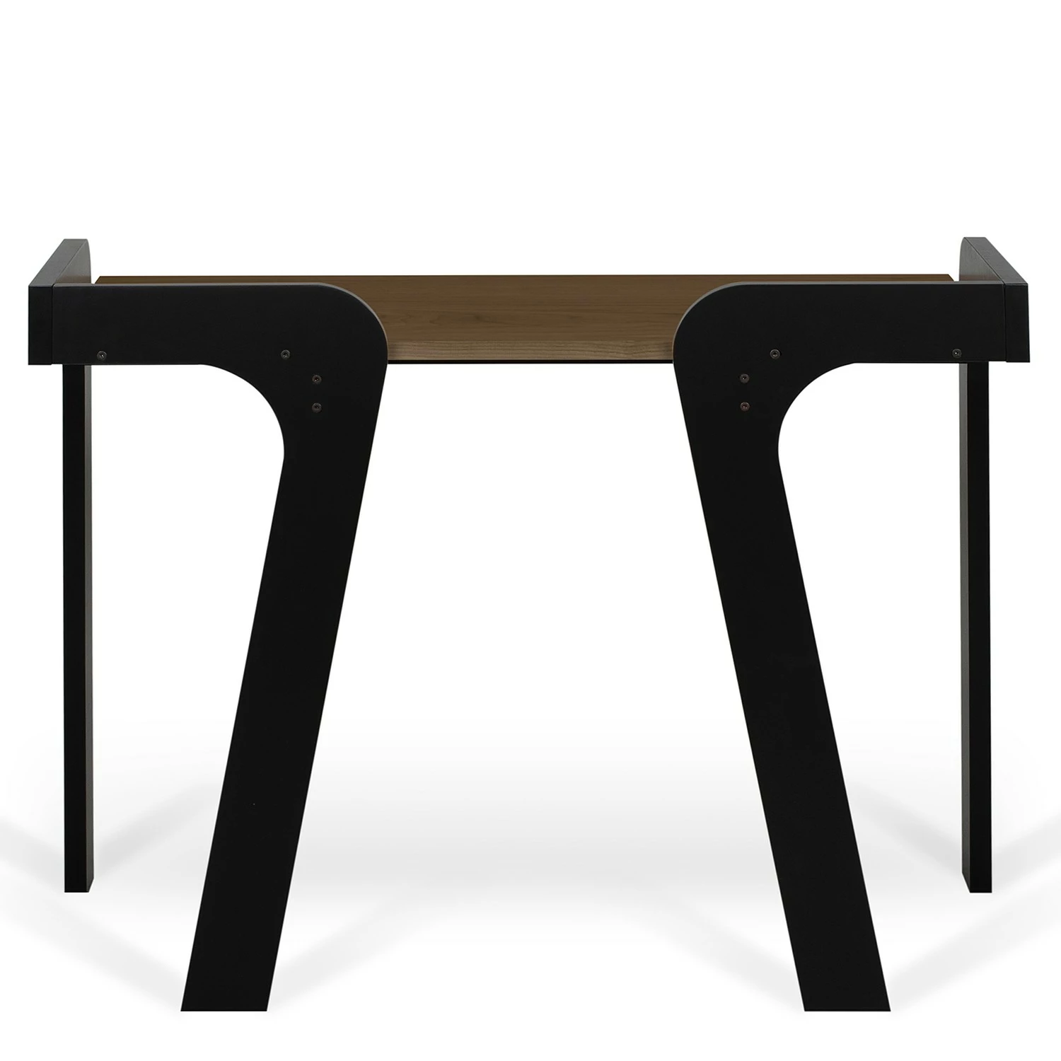 Temahome Schreibtisch Maya - Nussbaum / Schwarz 6 Temahome Schreibtisch Maya - Nussbaum / Schwarz – Bild 4