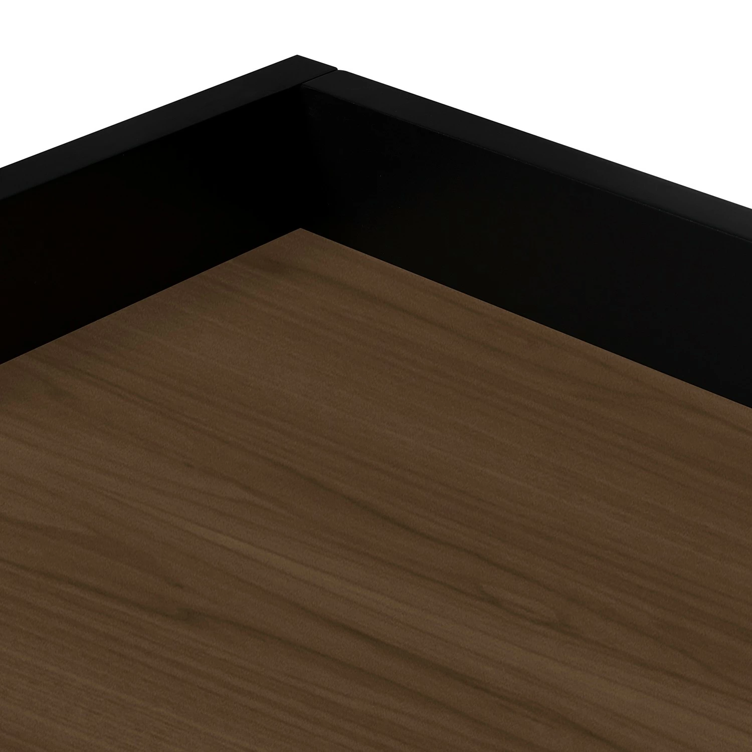 Temahome Schreibtisch Maya - Nussbaum / Schwarz 8 Temahome Schreibtisch Maya - Nussbaum / Schwarz – Bild 6