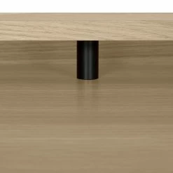 Temahome Schreibtisch Ply I - Eiche teilmassiv / Metall - Eiche Hell / Schwarz -Möbel Verkäufe 2024 1000214023 200527 06052200081 DETAILS P000000001000214023