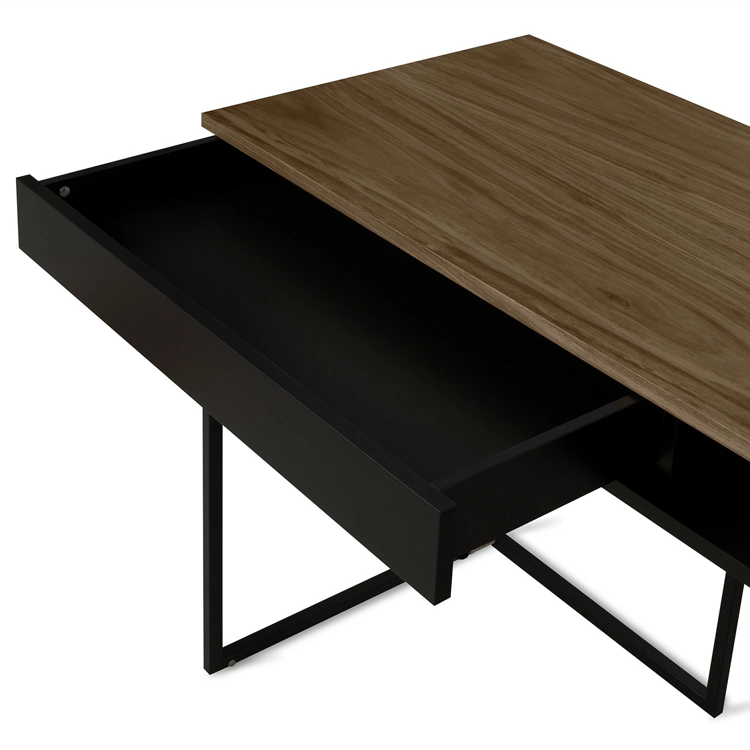 Temahome Schreibtisch City - Nussbaum / Schwarz 14 Temahome Schreibtisch City - Nussbaum / Schwarz – Bild 12