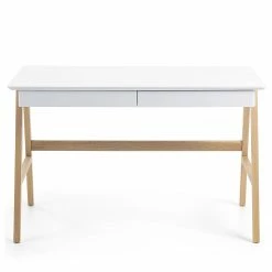 Furnitive Schreibtisch Nilos - Eiche teilmassiv - Weiß / Eiche 11 Furnitive Schreibtisch Nilos - Eiche teilmassiv - Weiß / Eiche -Möbel Verkäufe 2024 1000214323 200609 07302900028 DETAILS P000000001000214323