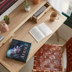 Furnitive Schreibtisch Nobhill - Mindi massiv / Rattan - Mindiholz / Wiener Geflecht -Möbel Verkäufe 2024 1000214325 200609 07304700048 MOOD DETAILS P000000001000214325 mood