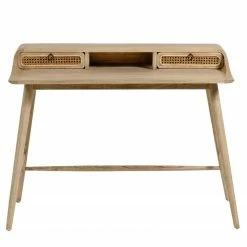 Furnitive Schreibtisch Nobhill - Mindi massiv / Rattan - Mindiholz / Wiener Geflecht -Möbel Verkäufe 2024 1000214325 200609 07304800050 DETAILS P000000001000214325