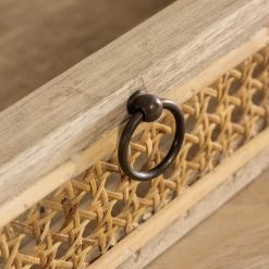 Furnitive Schreibtisch Nobhill - Mindi massiv / Rattan - Mindiholz / Wiener Geflecht -Möbel Verkäufe 2024 1000214325 200609 07305200054 DETAILS P000000001000214325