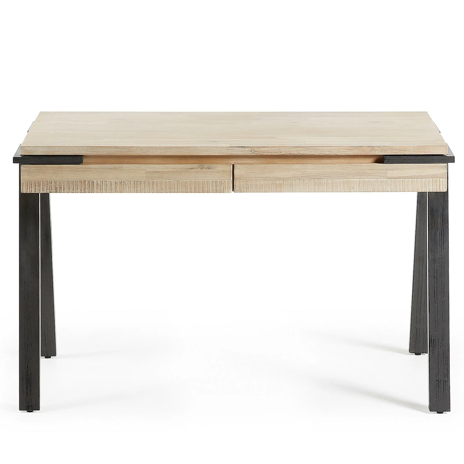 Furnitive Schreibtisch Downey - Akazie massiv / Stahl - Akazie Hell / Vintage Anthrazit 6 Furnitive Schreibtisch Downey - Akazie massiv / Stahl - Akazie Hell / Vintage Anthrazit – Bild 4