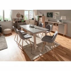 Mørteens Sideboard Elysian - Grau / Eiche Dekor -Möbel Verkäufe 2024 1000214503 200608 14173800125 MOOD DETAILS P000000001000214503 mood