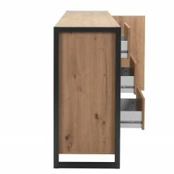 Red Living Sideboard Denville - Eiche Artisan Dekor / Anthrazit -Möbel Verkäufe 2024 1000214505 200608 14181100156 DETAILS P000000001000214505