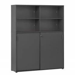 Furnitive Aktenschrank Cookley II - Anthrazit