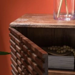 Studio Copenhagen Sideboard Kirley I - Akazie massiv - Akazie Dunkel -Möbel Verkäufe 2024 1000218062 210608 14180000016 DETAILS P000000001000218062