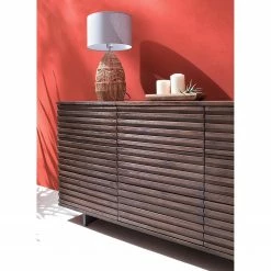 Studio Copenhagen Sideboard Kirley II - Akazie massiv - Akazie Dunkel -Möbel Verkäufe 2024 1000218073 210420 08101200014 DETAILS P000000001000218073