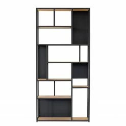 Studio Copenhagen Regal Flox II - Echtholzfurnier / Metall - Eiche / Schwarz -Möbel Verkäufe 2024 1000218118 210526 15451100018 DETAILS P000000001000218118