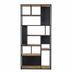 Studio Copenhagen Regal Flox II - Echtholzfurnier / Metall - Eiche / Schwarz -Möbel Verkäufe 2024 1000218118 210903 14103100011 DETAILS P000000001000218118