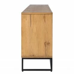 Studio Copenhagen Sideboard Flox II - Echtholzfurnier / Metall - Eiche / Schwarz -Möbel Verkäufe 2024 1000218135 210901 08134800023 DETAILS P000000001000218135 1