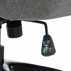 Jack & Alice Bürosessel Bracon II - Flachgewebe / Nylon - Dunkelgrau / Schwarz -Möbel Verkäufe 2024 1000218350 220330 065 DETAILS P000000001000218350