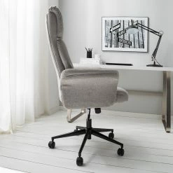 Furnitive Bürostuhl Barking - Lichtgrau -Möbel Verkäufe 2024 1000218358 210412 12461000011 DETAILS P000000001000218358