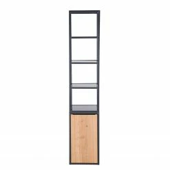 Red Living Regal Barview - Echtholzfurnier - Eiche / Anthrazit -Möbel Verkäufe 2024 1000218360 210318 07394000002 DETAILS P000000001000218360