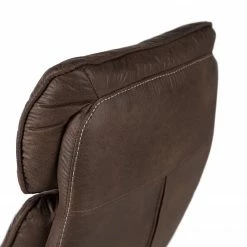 Furnitive Bürostuhl Grately - Microfaser / Nylon - Braun / Schwarz -Möbel Verkäufe 2024 1000218362 220330 048 DETAILS P000000001000218362