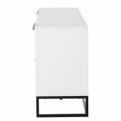 Fredriks Sideboard White Hall I - Matt Weiß / Schwarz -Möbel Verkäufe 2024 1000218366 210311 10575200003 DETAILS P000000001000218366