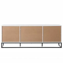 Fredriks Sideboard White Hall I - Matt Weiß / Schwarz -Möbel Verkäufe 2024 1000218366 210311 10575300004 DETAILS P000000001000218366