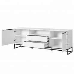 Fredriks Sideboard White Hall I - Matt Weiß / Schwarz -Möbel Verkäufe 2024 1000218366 210311 10575400005 DETAILS P000000001000218366