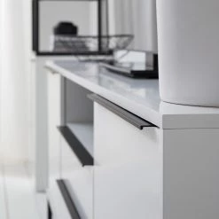 Fredriks Sideboard White Hall I - Matt Weiß / Schwarz -Möbel Verkäufe 2024 1000218366 210316 08060100008 DETAILS P000000001000218366