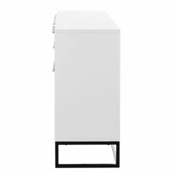 Fredriks Sideboard White Hall II - Matt Weiß / Schwarz -Möbel Verkäufe 2024 1000218367 210420 13405200004 DETAILS P000000001000218367