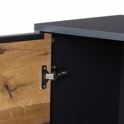 Red Living Sideboard Barview I - Echtholzfurnier - Eiche / Anthrazit -Möbel Verkäufe 2024 1000218372 210420 14111000010 DETAILS P000000001000218372