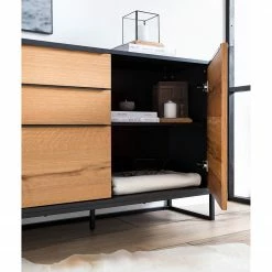 Red Living Sideboard Barview I - Echtholzfurnier - Eiche / Anthrazit -Möbel Verkäufe 2024 1000218372 210527 08075200003 MOOD DETAILS P000000001000218372 mood