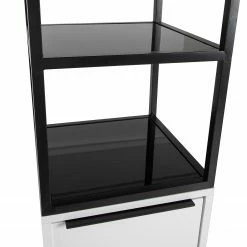 Fredriks Regal White Hall - Matt Weiß / Schwarz -Möbel Verkäufe 2024 1000218374 210121 14233500005 DETAILS P000000001000218374