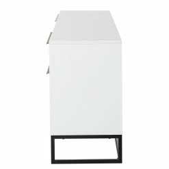 Fredriks Lowboard White Hall II - Matt Weiß / Schwarz 25 Fredriks Lowboard White Hall II - Matt Weiß / Schwarz -Möbel Verkäufe 2024 1000218377 210311 10580900015 DETAILS P000000001000218377