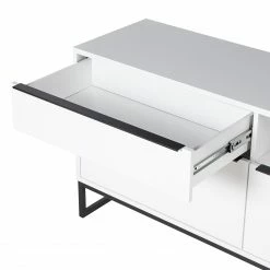 Fredriks Lowboard White Hall II - Matt Weiß / Schwarz 29 Fredriks Lowboard White Hall II - Matt Weiß / Schwarz -Möbel Verkäufe 2024 1000218377 210311 10581500019 DETAILS P000000001000218377