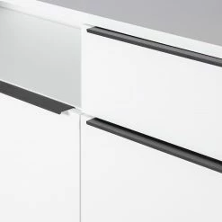 Fredriks Lowboard White Hall II - Matt Weiß / Schwarz 31 Fredriks Lowboard White Hall II - Matt Weiß / Schwarz -Möbel Verkäufe 2024 1000218377 210311 10581800021 DETAILS P000000001000218377