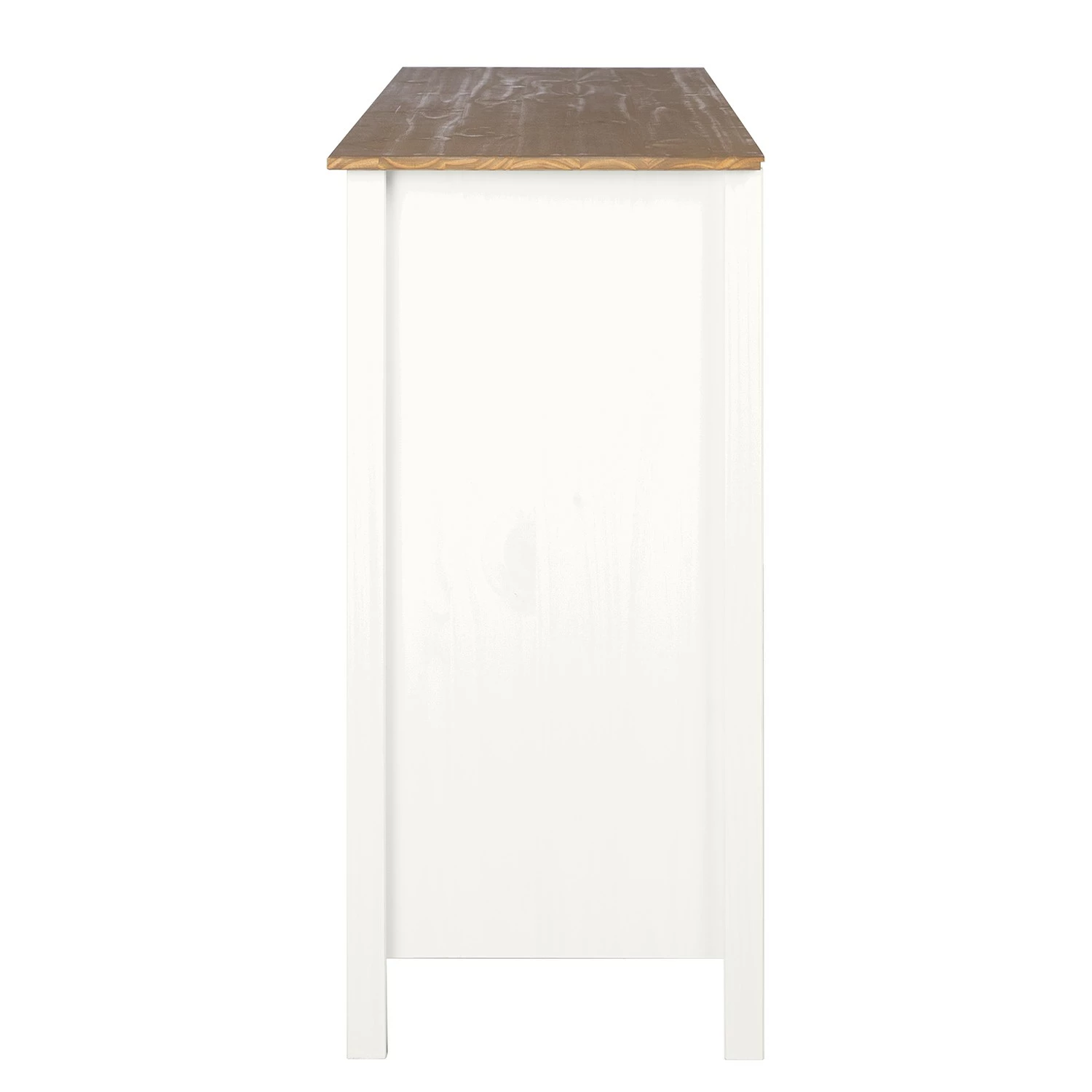 Maison Belfort Sideboard Rivery II - Kiefer massiv - Weiß 5 Maison Belfort Sideboard Rivery II - Kiefer massiv - Weiß – Bild 3