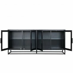 Ars manufacti Sideboard Kayys - Glas / Metall - Schwarz 24 Ars manufacti Sideboard Kayys - Glas / Metall - Schwarz -Möbel Verkäufe 2024 1000219025 210121 07301900025 DETAILS P000000001000219025