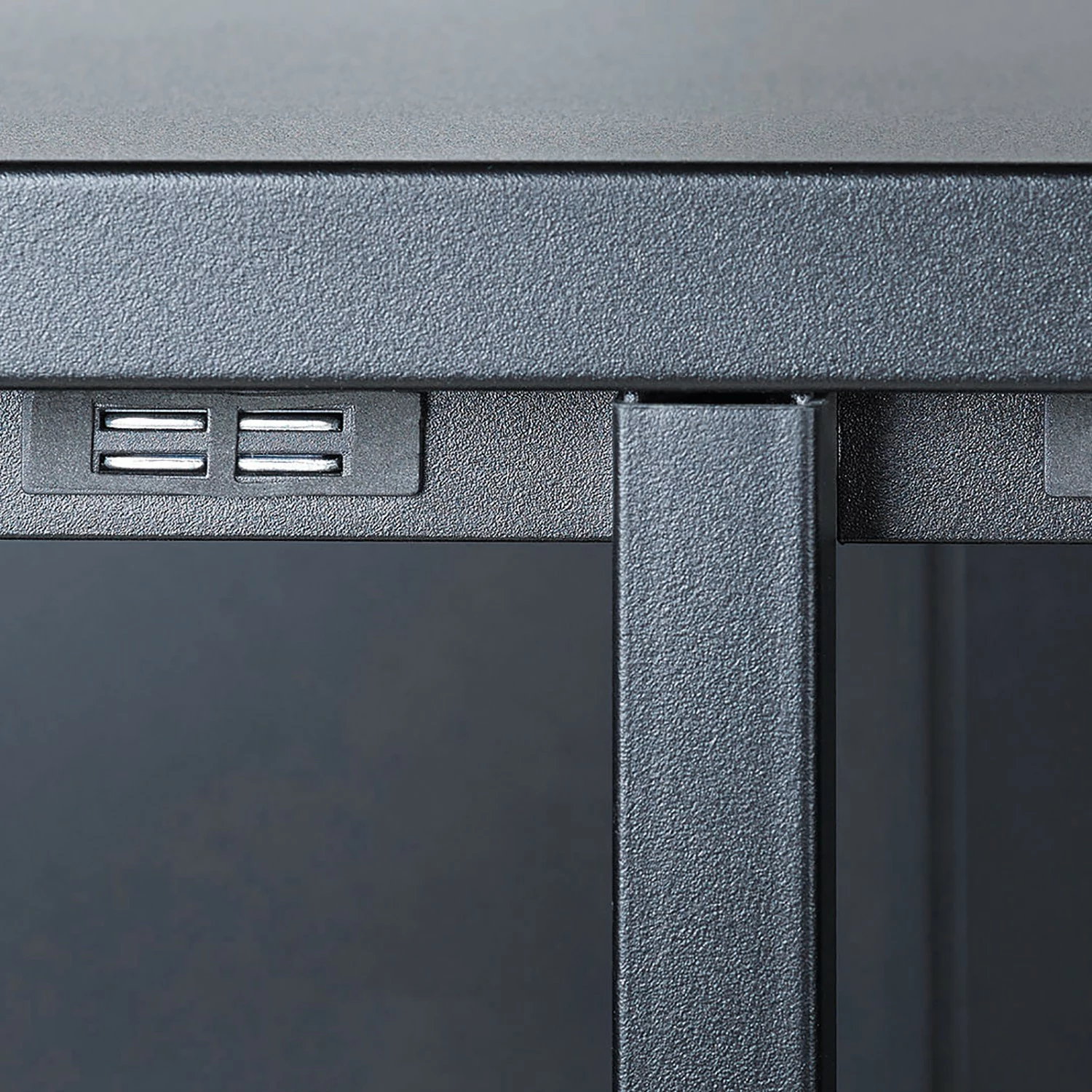 Ars manufacti Sideboard Kayys - Glas / Metall - Schwarz 9 Ars manufacti Sideboard Kayys - Glas / Metall - Schwarz – Bild 7