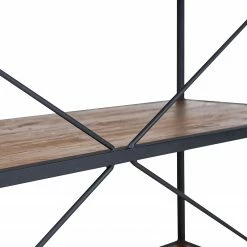 Ars manufacti Regal Grasby - Altholz Pinie / Metall - Pinie Dunkel / Schwarz -Möbel Verkäufe 2024 1000219219 220303 045 DETAILS P000000001000219219