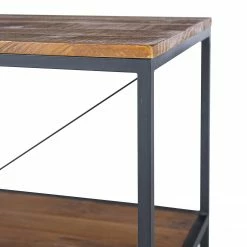 Ars manufacti Regal Grasby - Altholz Pinie / Metall - Pinie Dunkel / Schwarz -Möbel Verkäufe 2024 1000219219 220303 050 DETAILS P000000001000219219