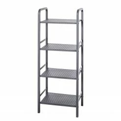 Loftscape Regal Rumford - Metall - Grau - Höhe: 109 cm