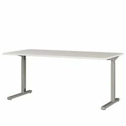 Germania Schreibtisch GW-Profi 2.0 - Lichtgrau - Breite: 180 cm