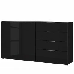 Germania Sideboard Oakland II - Glas - Schwarz